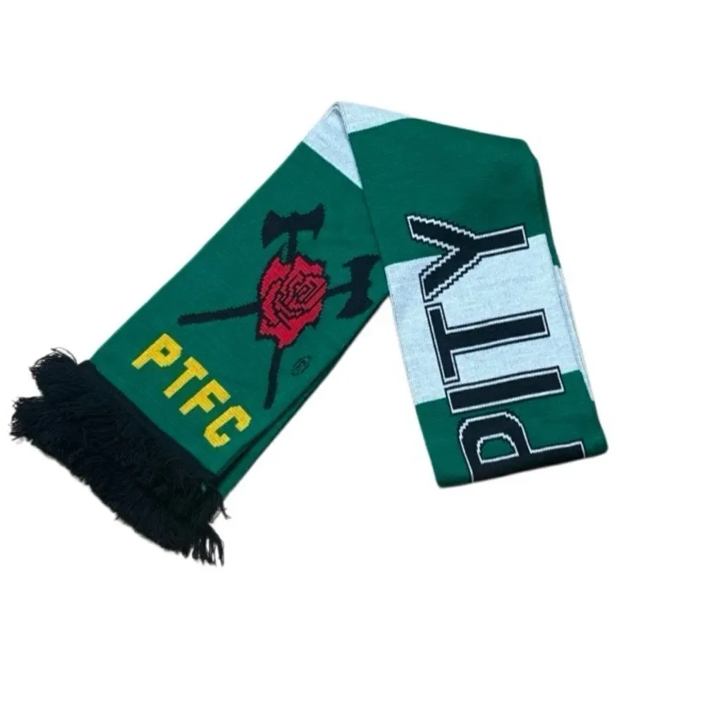 Portland Timbers Timbers Army NO PITY PTFC 107 Black Fringe 68 x 7 100% Acrylic